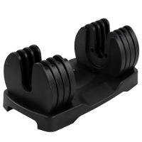 Dumbbell Halter Gallant Regulável Anilhas 11,5kg Com Base Elite Pro - (GDB12R0A-PT) - 7