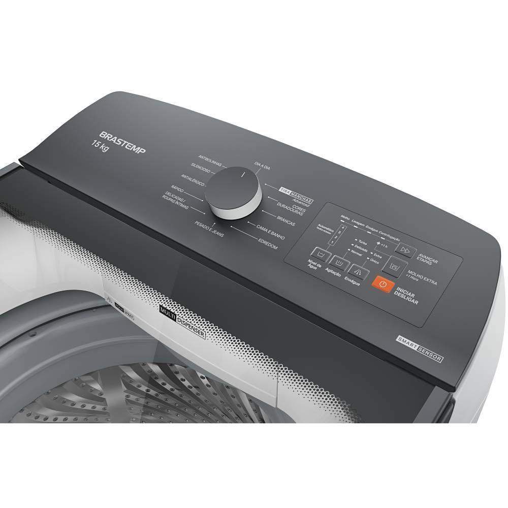 Lavadora de Roupas Brastemp Advanced Smart 15Kg Branca 220V BWF15AB - 3