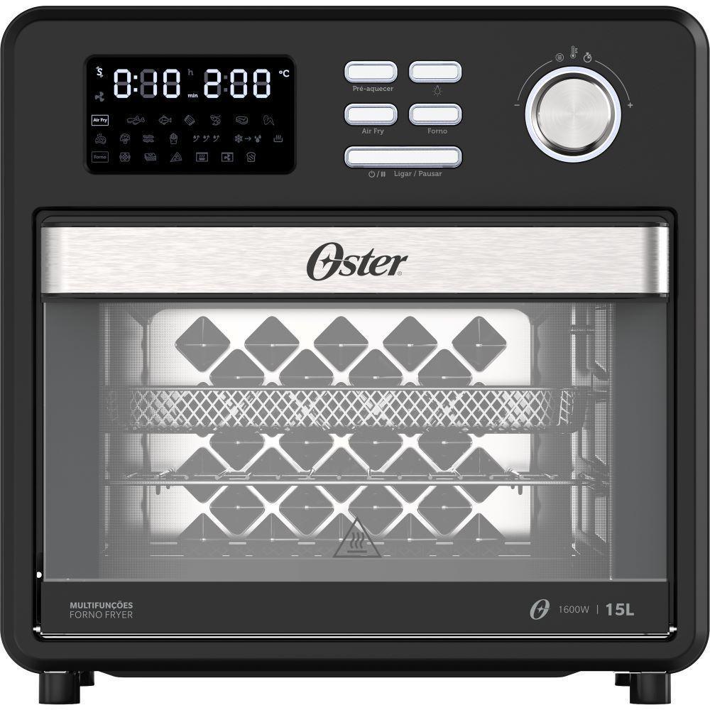 Fritadeira Elétrica Oster Forno Fryer 15L Multifunções Compact 220V OFOR160 - 1