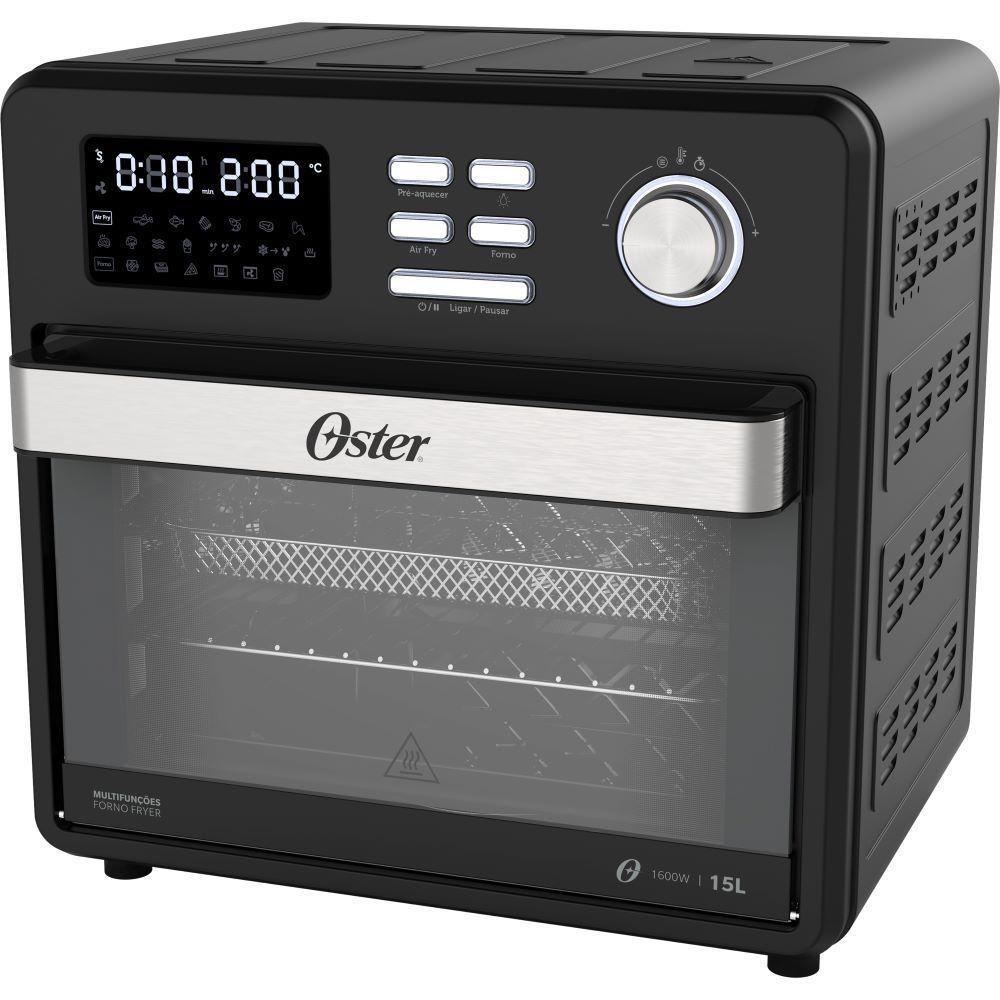 Fritadeira Elétrica Oster Forno Fryer 15L Multifunções Compact 220V OFOR160 - 4