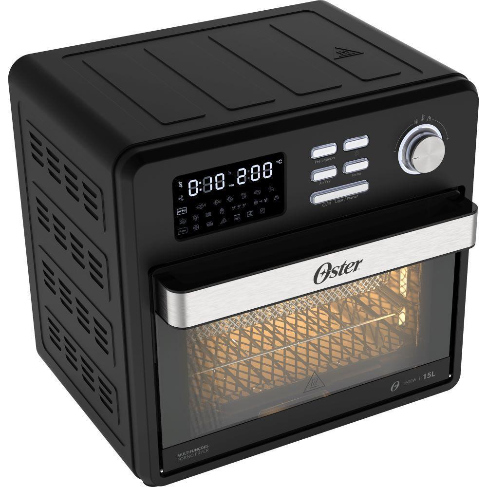 Fritadeira Elétrica Oster Forno Fryer 15L Multifunções Compact 220V OFOR160 - 6