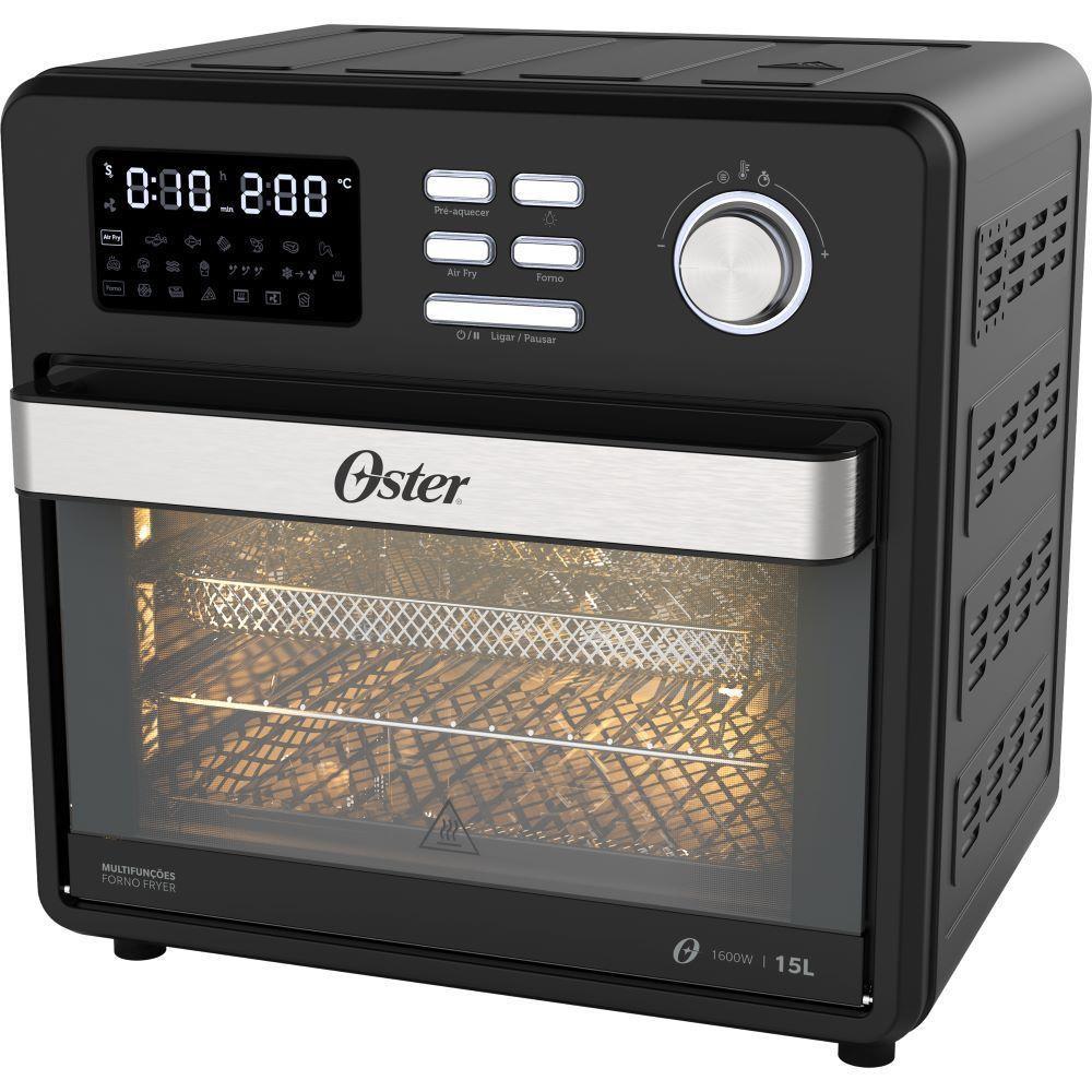 Fritadeira Elétrica Oster Forno Fryer 15L Multifunções Compact 127V OFOR160 - 4