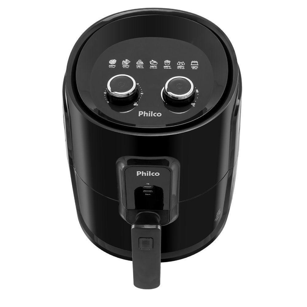 Fritadeira Elétrica Philco Sem Óleo Gourmet Black 4,4L 220V PFR15PG 53802070 - 3