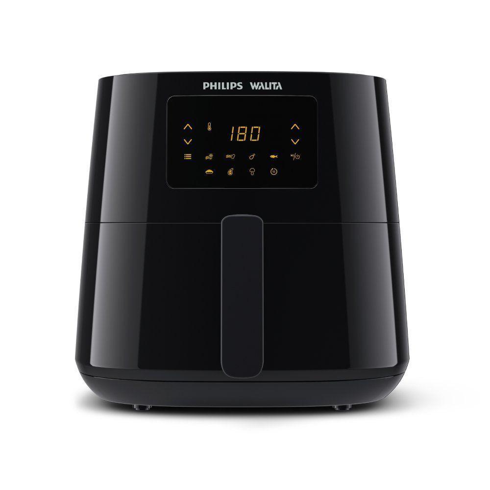 Fritadeira Elétrica Philips Walita Digital Essential XL 6,2L Preta 220V RI9270-91 - 1
