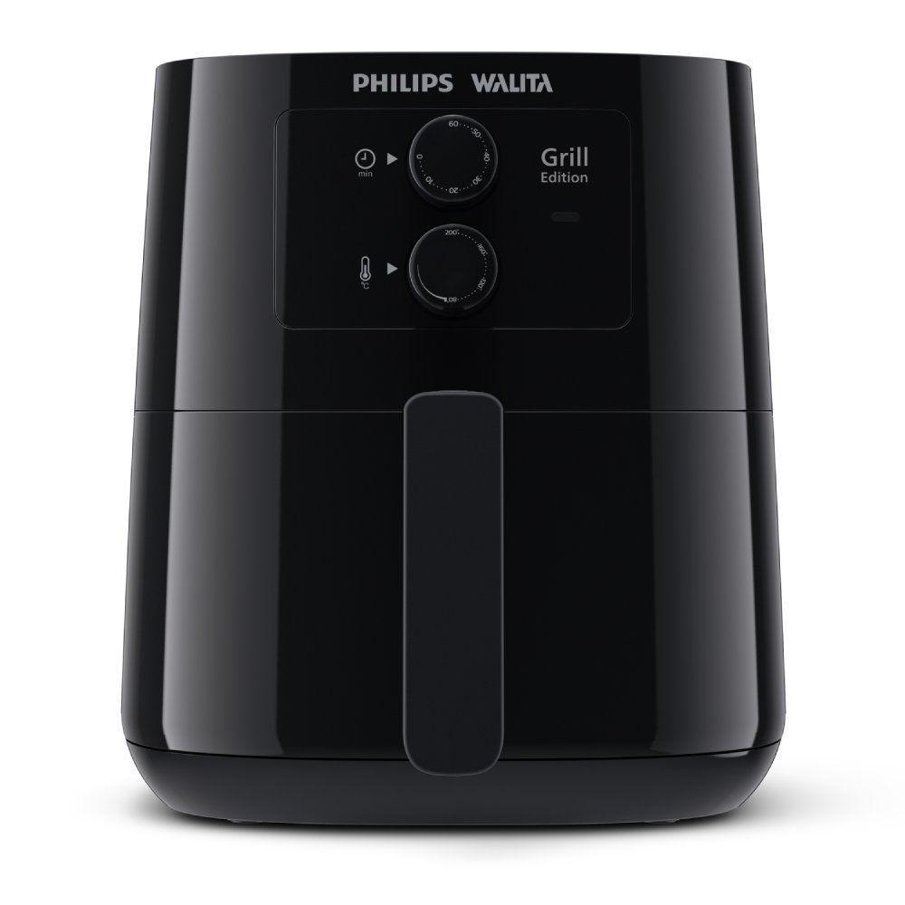 Fritadeira Elétrica Philips Walita Grill Edition Preta 1400W 4,1L 220V HD9202/90 - 1