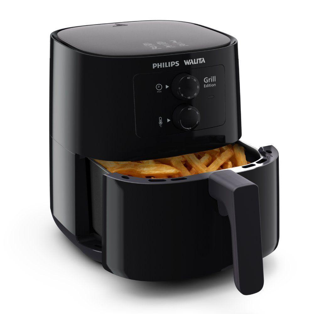 Fritadeira Elétrica Philips Walita Grill Edition Preta 1400W 4,1L 220V HD9202/90 - 3