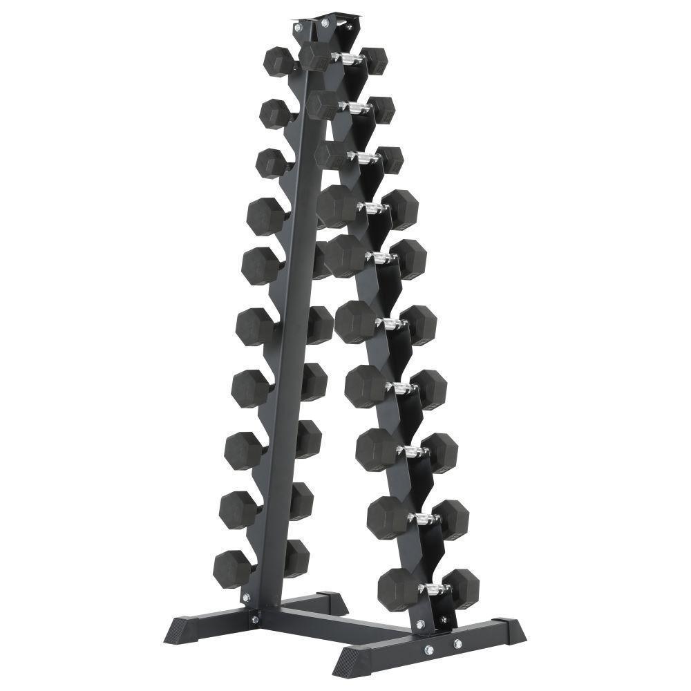 Expositor Torre Suporte para Halteres Pesos e Dumbbells de 1 a 10kg Gallant Elite (GTE20VFEA-PT) - 8