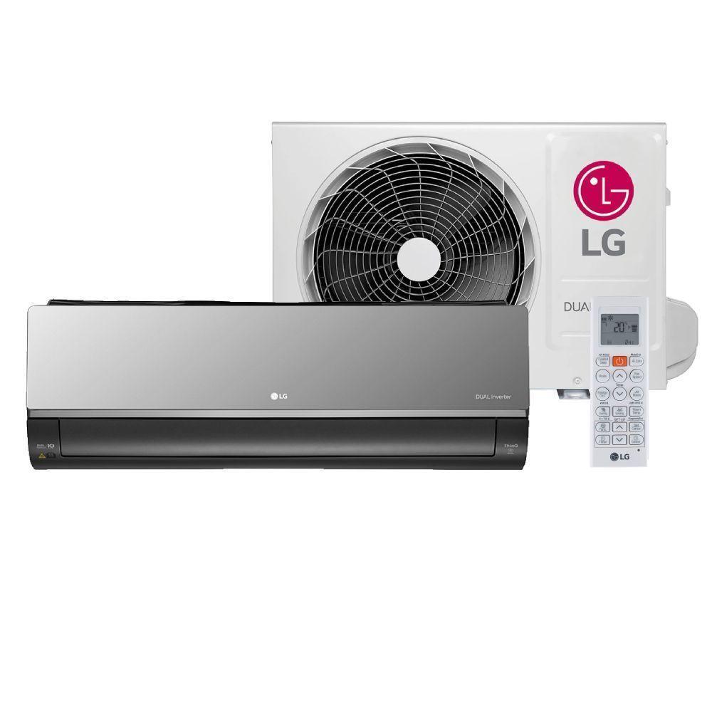 Ar-Condicionado LG DUAL Inverter Voice +AI ARTCOOL 12.000 BTU  Frio 220V - S3-Q12JAR1K - 1