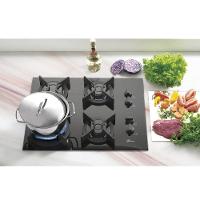 Cooktop Fischer 4 Bocas TC Infinity Preto Bivolt 26297-57076 - 2