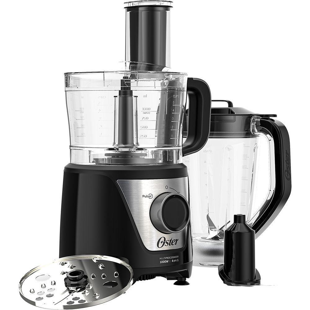 Multiprocessador de alimentos Oster Black 4 em 1 OMPR851 220V - 4