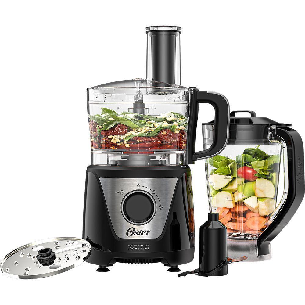 Multiprocessador de alimentos Oster Black 4 em 1 OMPR851 220V - 5