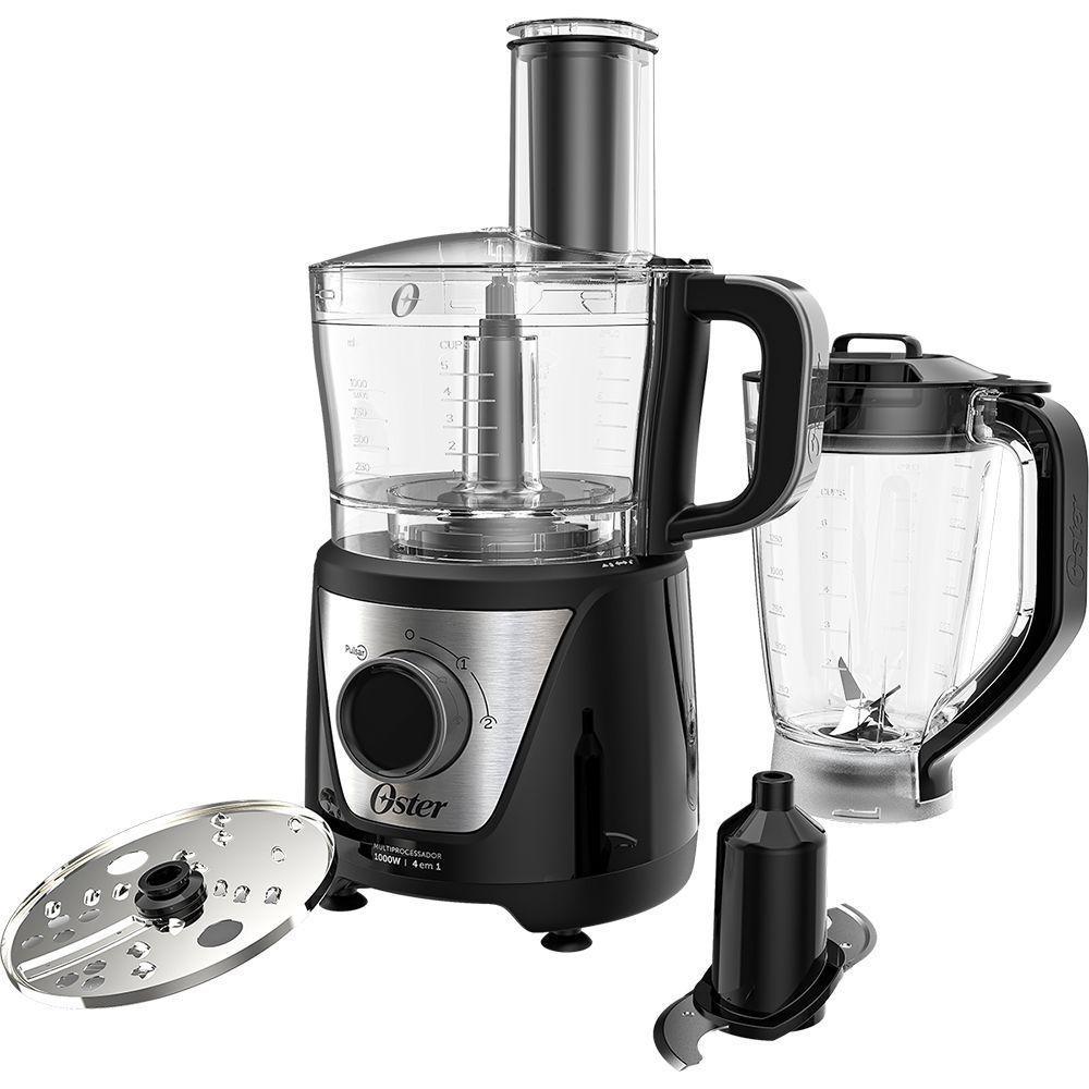 Multiprocessador de alimentos Oster Black 4 em 1 OMPR851 220V - 7