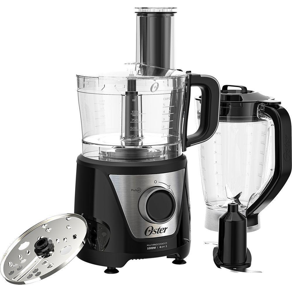 Multiprocessador de alimentos Oster Black 4 em 1 OMPR851 220V - 8