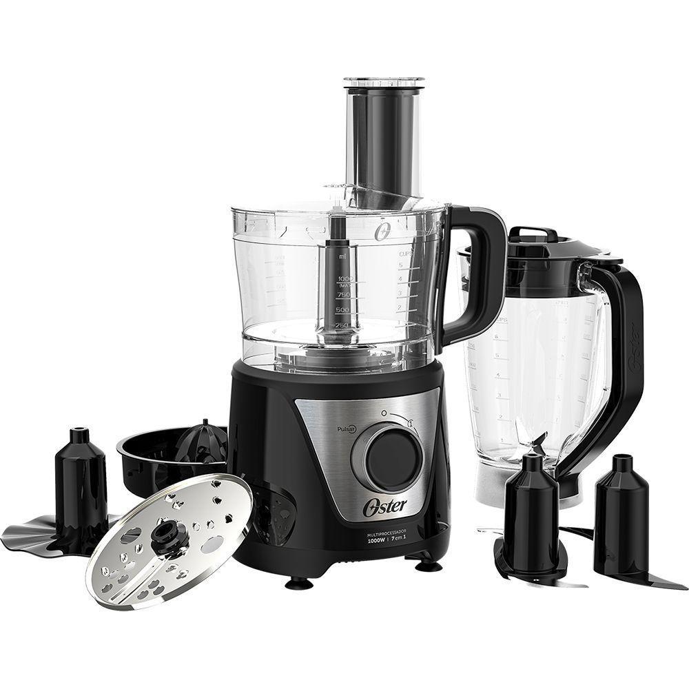 Multiprocessador de alimentos Oster Black 7 em 1 OMPR850 220V - 5