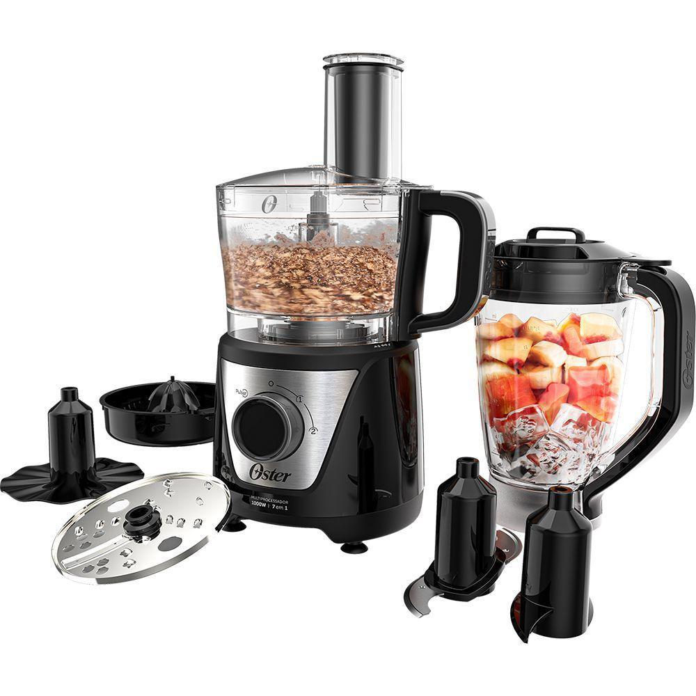 Multiprocessador de alimentos Oster Black 7 em 1 OMPR850 220V - 6