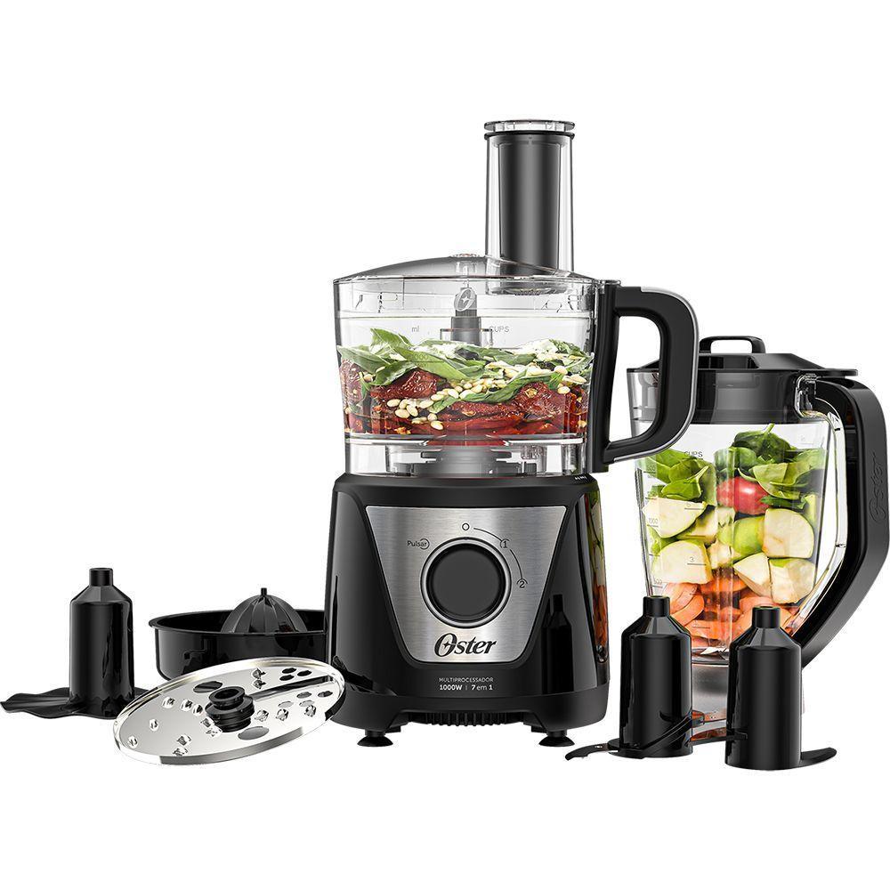 Multiprocessador de alimentos Oster Black 7 em 1 OMPR850 220V - 7