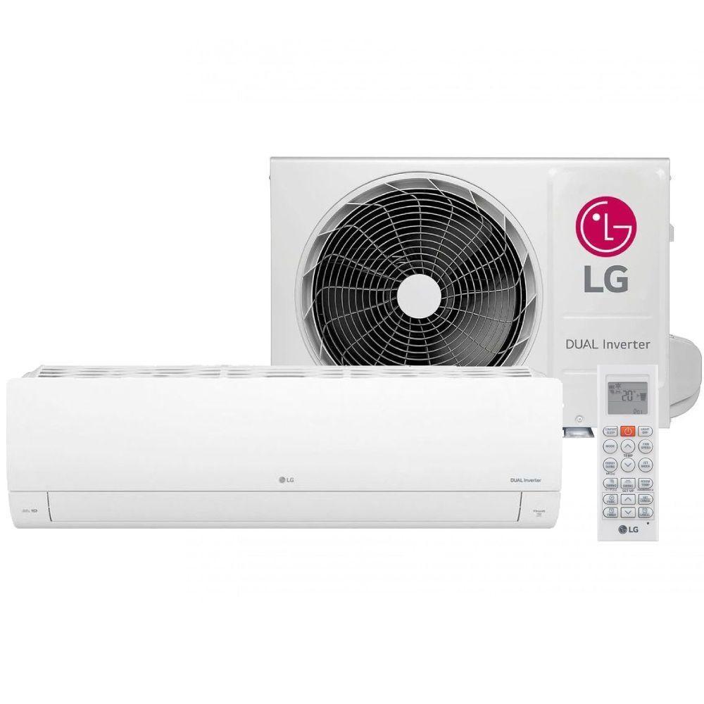 Ar-Condicionado LG DUAL Inverter Voice +AI 24.000 BTU  Quente- Frio 220V - S3-W24K231A - 1