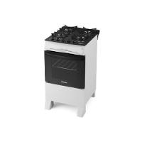 Fogão Itatiaia Electra Glass New Piso 4 Bocas Branco Mesa de Vidro Bivolt 3700000363 - 2