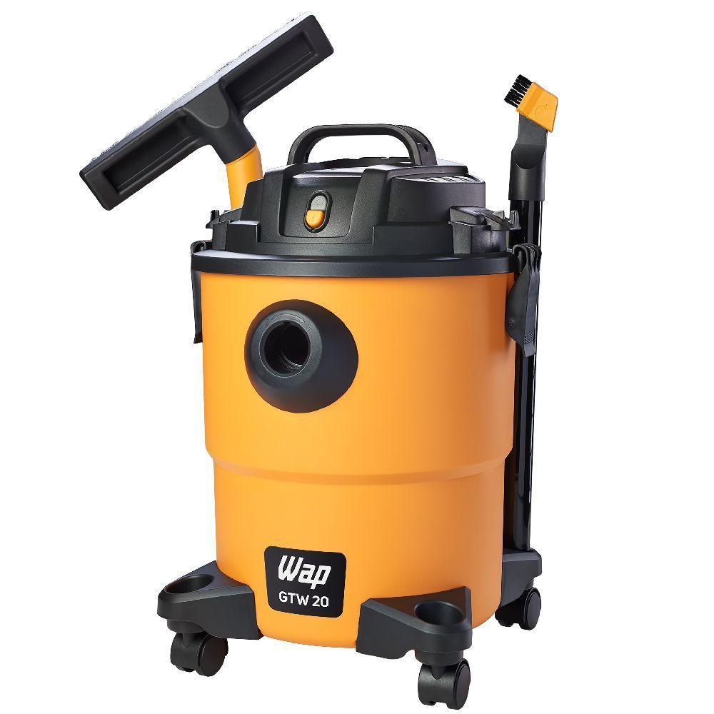 ASPIRADOR PROFISSIONAL DE PO E AGUA WAP GTW 20 AMARELO-PRETO 220V 1600W 20L (FW006491-220V) - 3