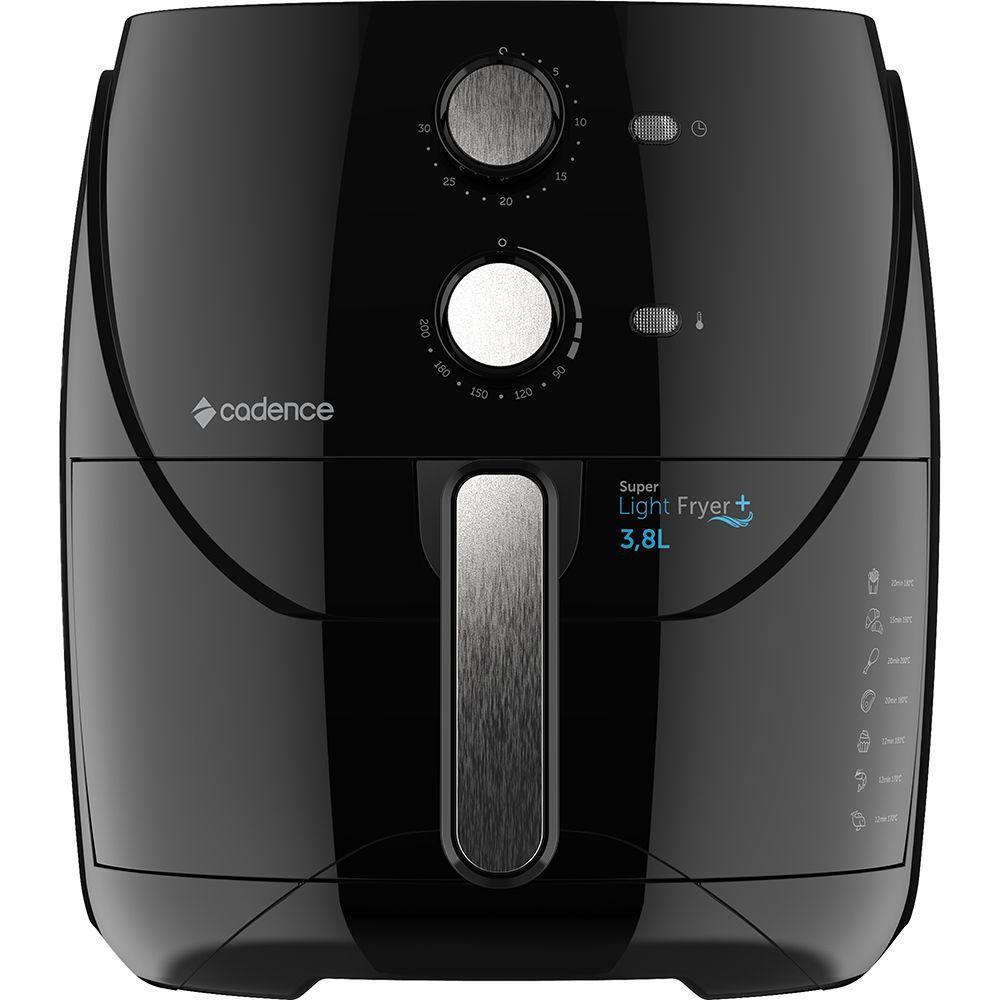 Fritadeira Elétrica Cadence Sem Óleo Super Light Fryer 3,8L Preto 127V FRT555-127 - 1