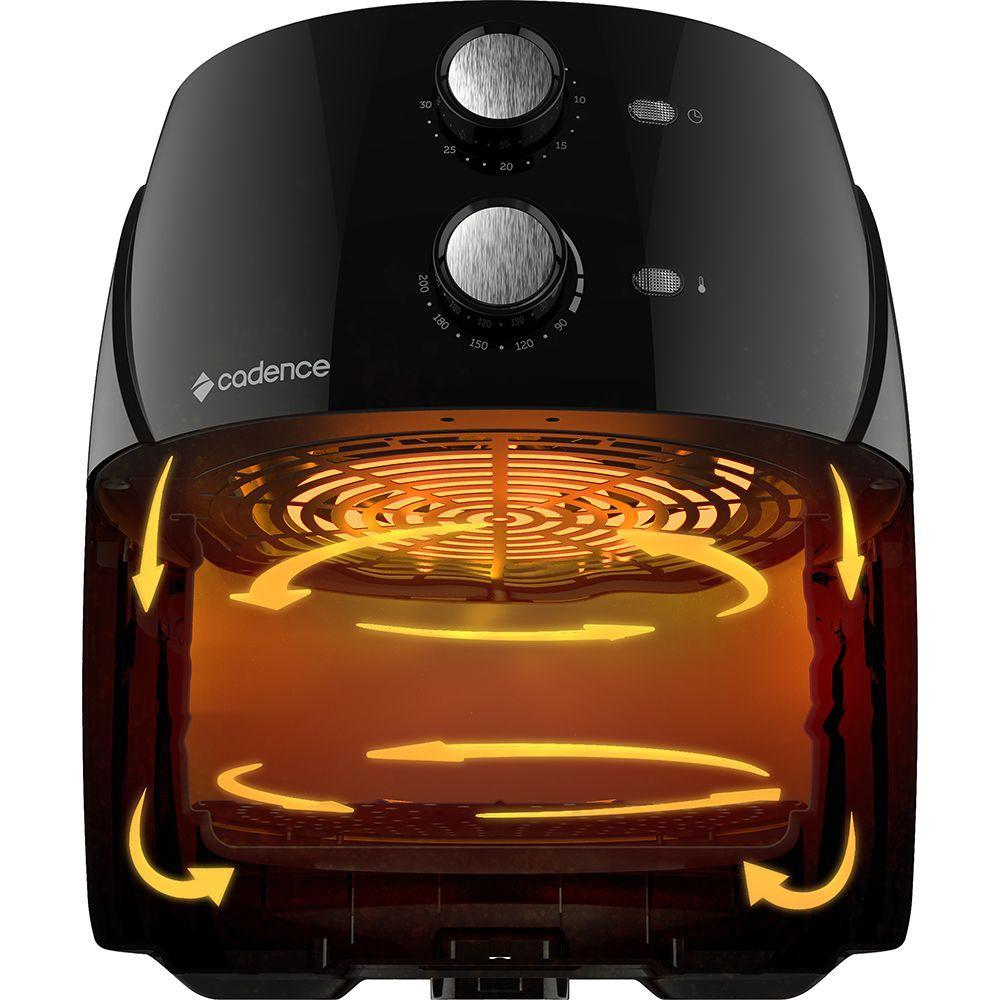 Fritadeira Elétrica Cadence Sem Óleo Super Light Fryer 3,8L Preto 127V FRT555-127 - 5