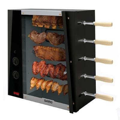 ASSADOR GAS ROTATIVO GLP SARO CHRGLP 05 ESPETOS (CHRGLP)