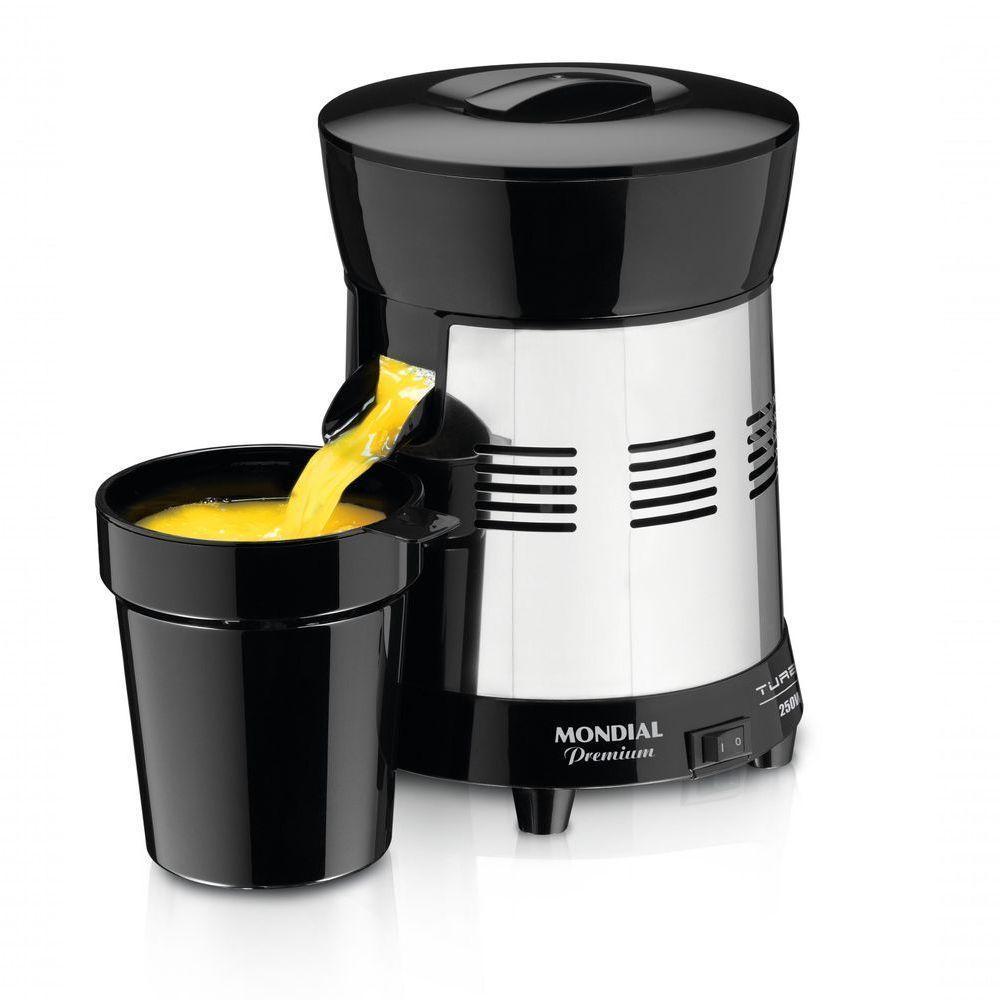 Extrator De Frutas Mondial Premium Turbo E-10 Preto Bivolt (4190-01) - 4