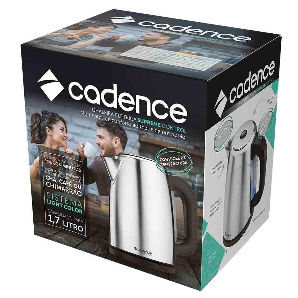Chaleira Elétrica Cadence 1,7L Aço Inox 127V CEL505-127 - 6