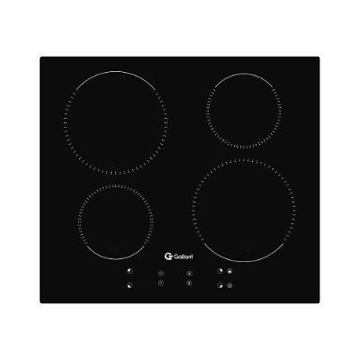 Cooktop Gallant 4 Bocas Vitrocerâmico Preto Indução 220v Painel Touch Screen