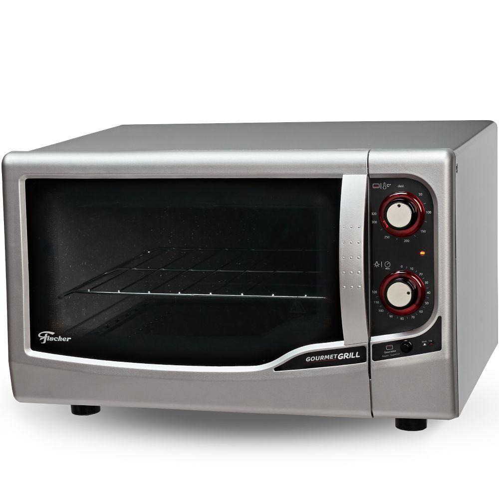 Forno Elétrico Fischer Gourmet Grill GII Bancada Prata 44L 220V 9741-79182 - 1