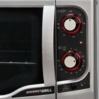 Forno Elétrico Fischer Gourmet Grill GII Bancada Prata 44L 127V 9741-79183 - 3