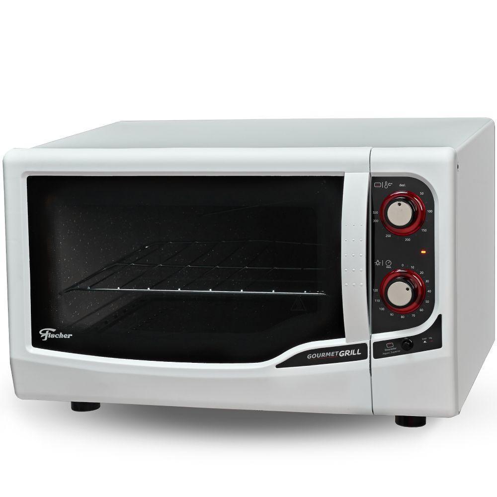 Forno Elétrico Fischer Gourmet Grill GII Bancada Branco 44L 220V 9741-79180 - 1