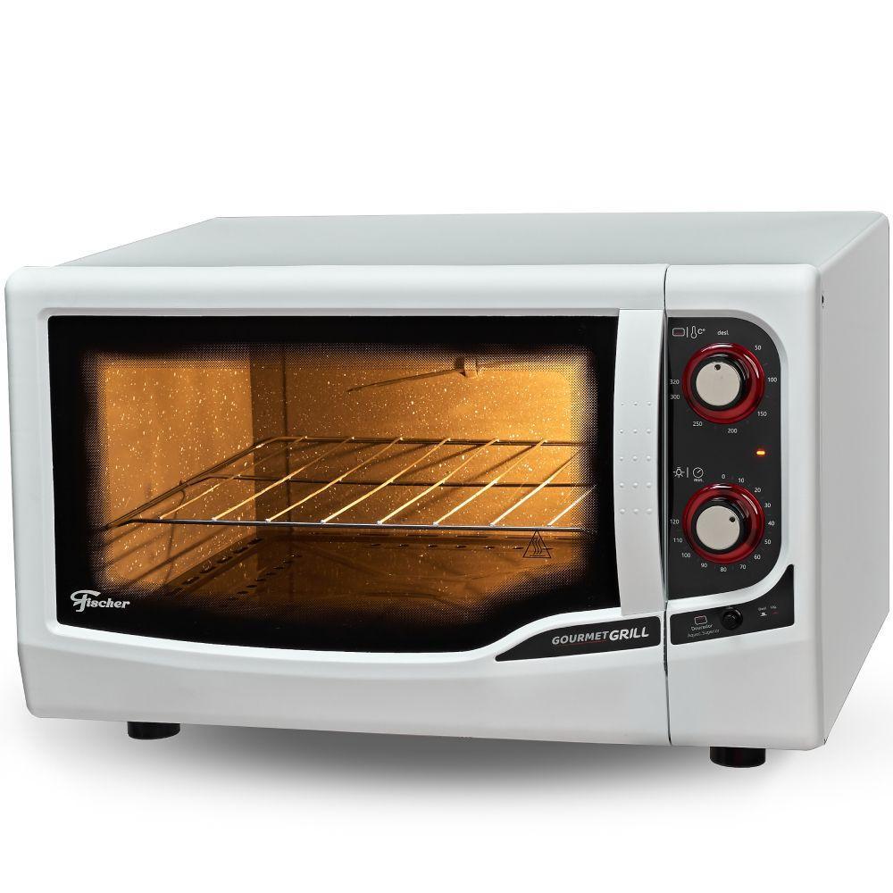 Forno Elétrico Fischer Gourmet Grill GII Bancada Branco 44L 220V 9741-79180 - 2