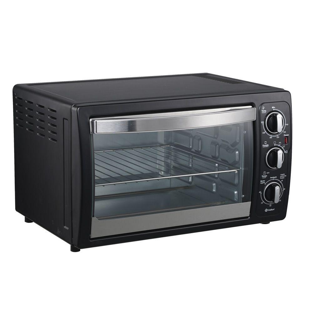 Forno Eletrico De Bancada Gallant Preto 28L 220V - (GFO28EM2A) - 1