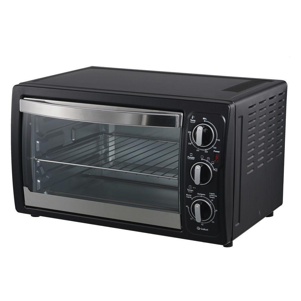 Forno Eletrico De Bancada Gallant Preto 28L 220V - (GFO28EM2A) - 2