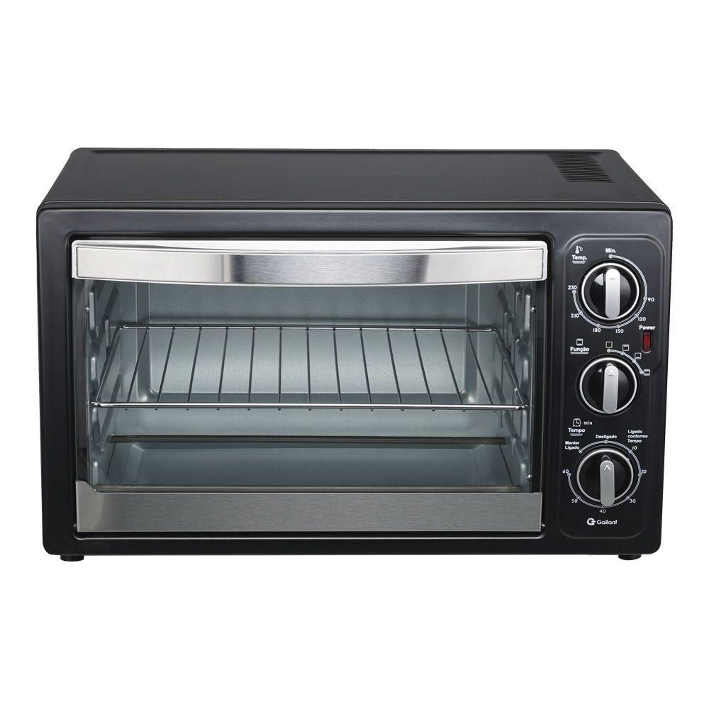 Forno Eletrico De Bancada Gallant Preto 28L 220V - (GFO28EM2A) - 3