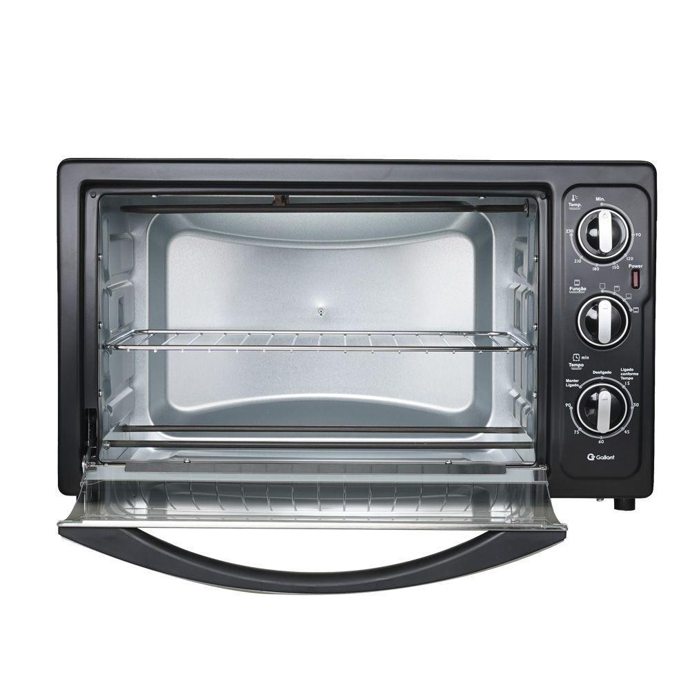 Forno Eletrico De Bancada Gallant Preto 42L 220V - (GFO42EM2A). - 3