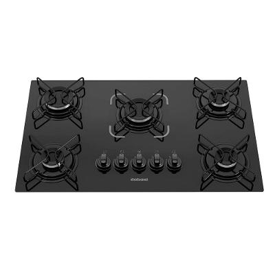 Cooktop a Gás ITATIAIA Essencial 3700000193 5 Bocas em Vidro Temperado com Acendimento Automático