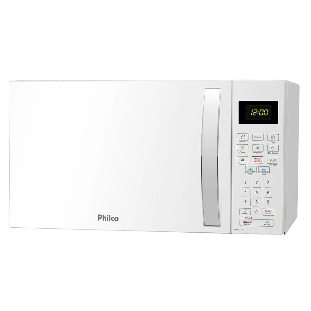 Micro-ondas de Bancada Philco Branco 32L 127V PMO33B - 1
