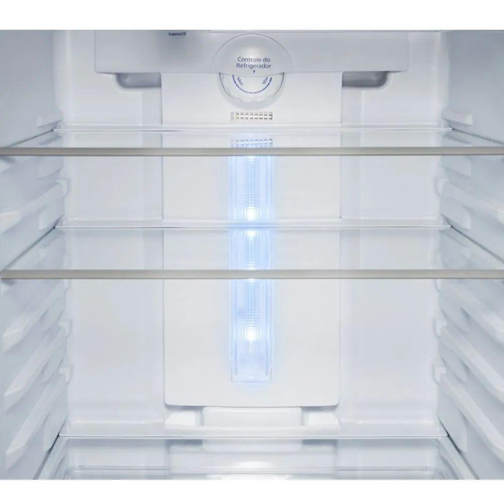 Refrigerador Panasonic Top Freezer 435L 220V 2 Porta Branco Frost Free NR-BT50BD3WB - 8
