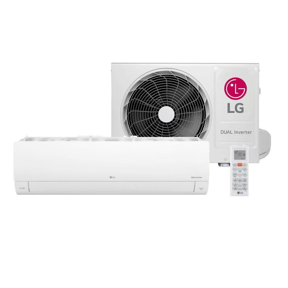 Ar-Condicionado LG DUAL Inverter Voice +AI  9.000 BTU  Frio 127V - S3-Q09AA31B - 1