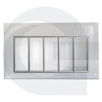 Walk in Cooler Gallant Resfriados 5 Portas Vidro com Piso Painel 220V/3F CWRCP-05 - 3