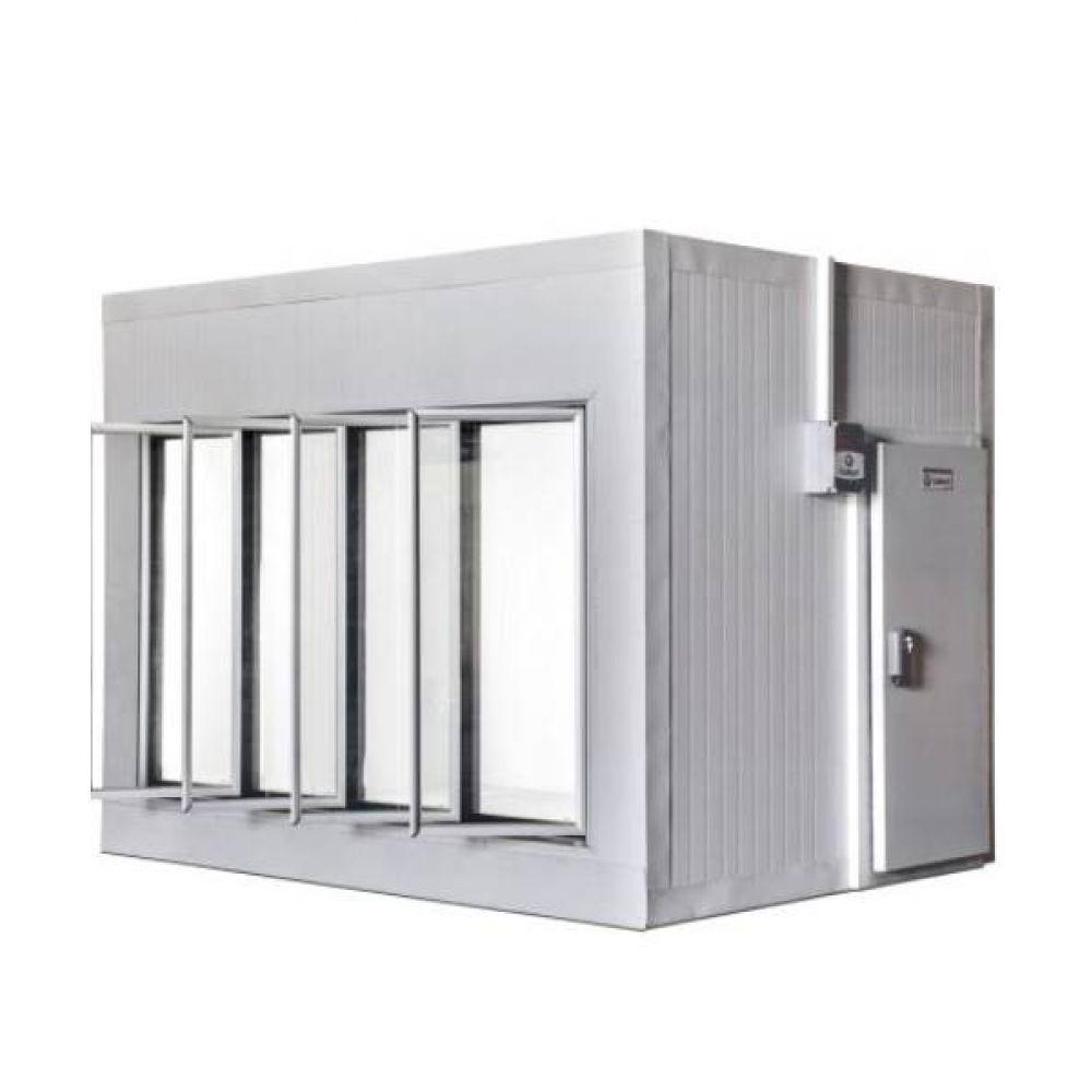 Walk in Cooler Gallant Resfriados 4 Portas Vidro sem Piso Painel 220V/3F CWRSP-04 - 1