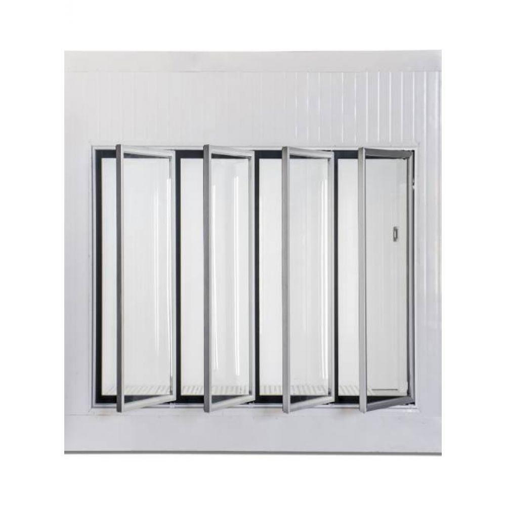 Walk in Cooler Gallant Resfriados 4 Portas Vidro com Piso Painel 220V/3F CWRCP-04 - 1