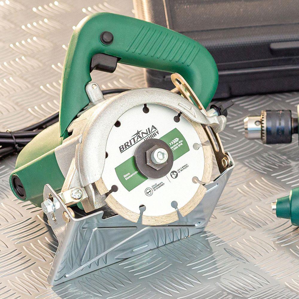Serra Mármore Britânia 1300W com Base Ajustável 220V BSM01 - 3