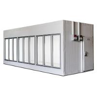 Walk in Cooler Gallant Resfriados 9 Portas Vidro com Piso Painel 220V/3F CWRCP-09 - 1