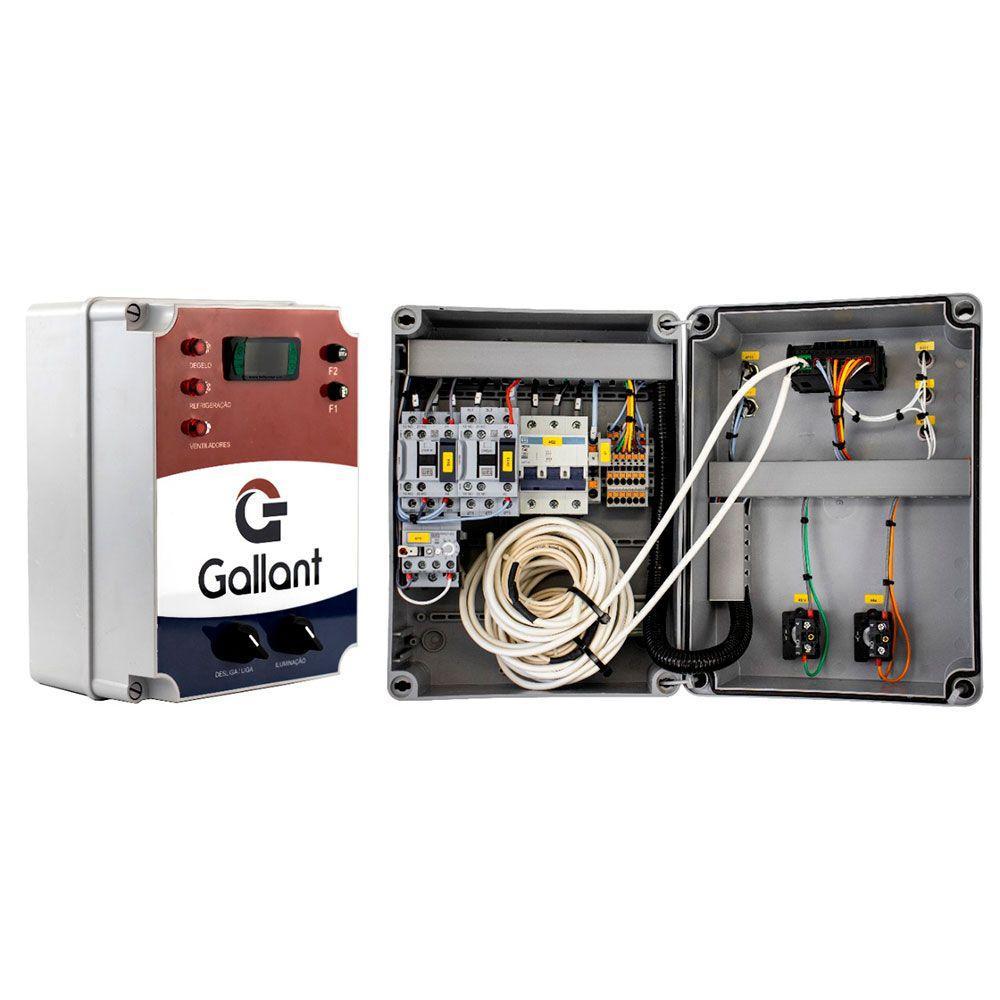 Walk in Cooler Gallant Resfriados 7 Portas Vidro com Piso Painel 220V/3F CWRCP-07 - 8