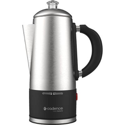 Cafeteira Elétrica Italiana Cadence CAF120-127 Aço Inox 1 e 5L Inox 110V