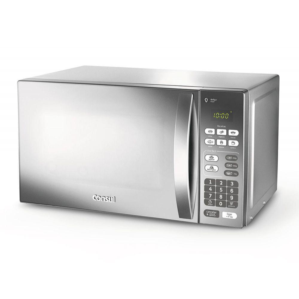 Micro-ondas Consul 20 Litros Espelhado Inox 127V CM020BF - 1