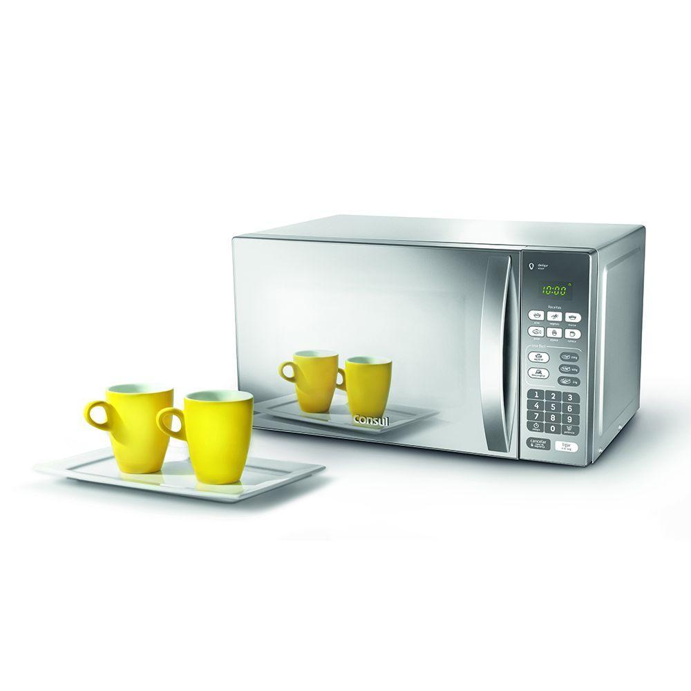 Micro-ondas Consul 20 Litros Espelhado Inox 127V CM020BF - 4